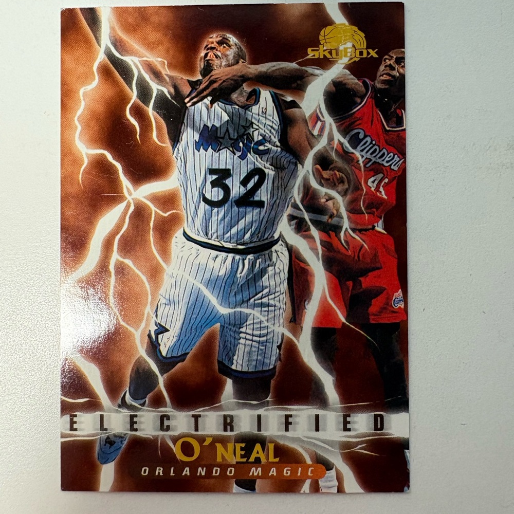 SkyBox Electrified O'Neal Trading Card